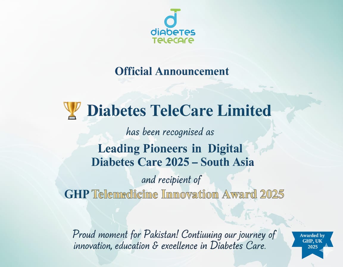 Diabetes TeleCare Limited Recognized as Leading Pioneers in Digital Diabetes Care 2025